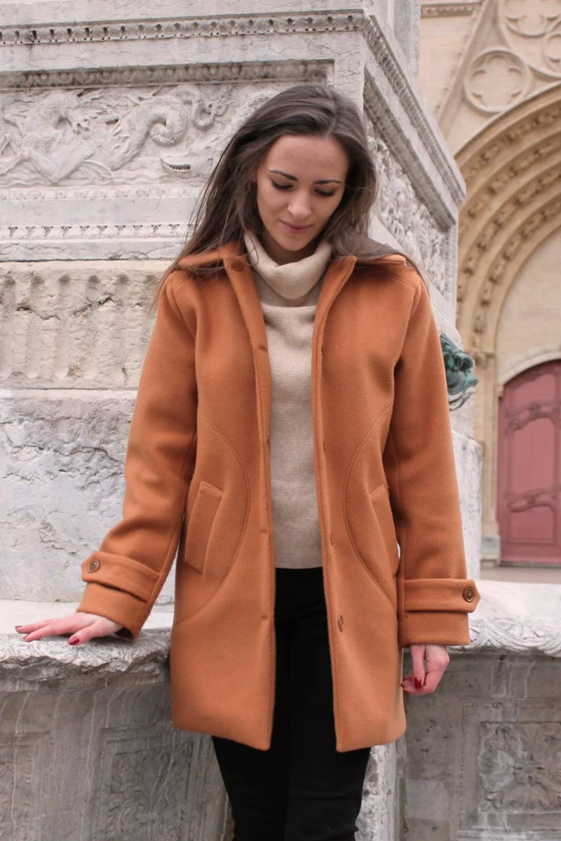 Patron de Couture PDF | Le Manteau Oana | Cha'coud | FRANÇAIS Uniquement