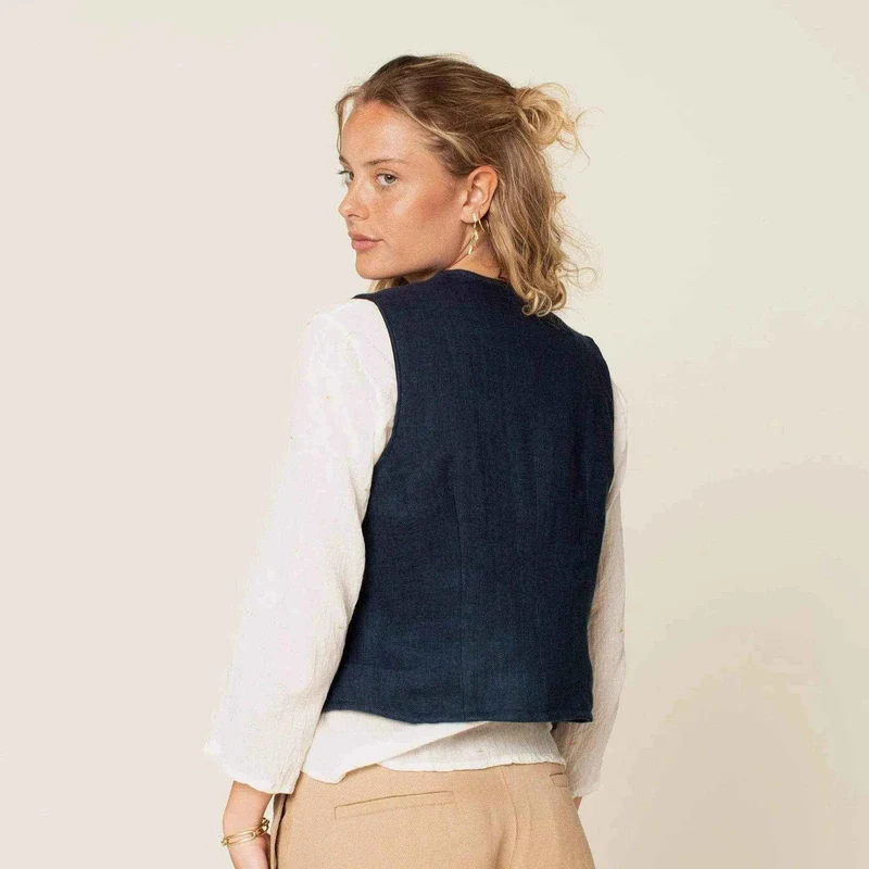 Patron de couture PDF | Gilet Pika | Wardrobe by Me