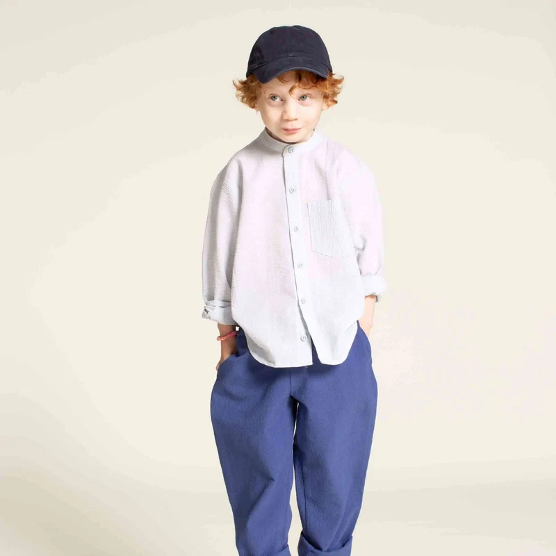 Patron de couture PDF | Mini Chemise Jensen pour enfant | Wardrobe by Me