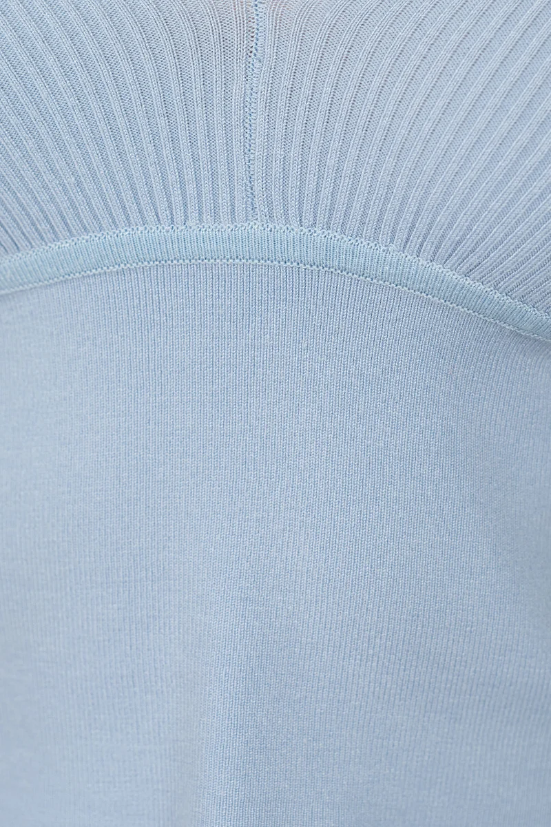 Onda Cami|Viscose V-Neck Slim Fit Strappy Knit Cami