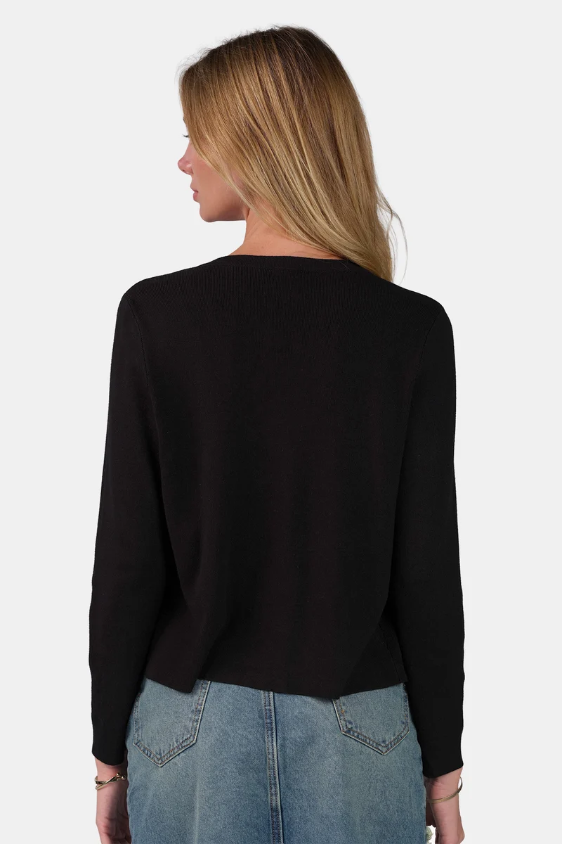 Ariey|Viscose Button Down Knit Cardigan