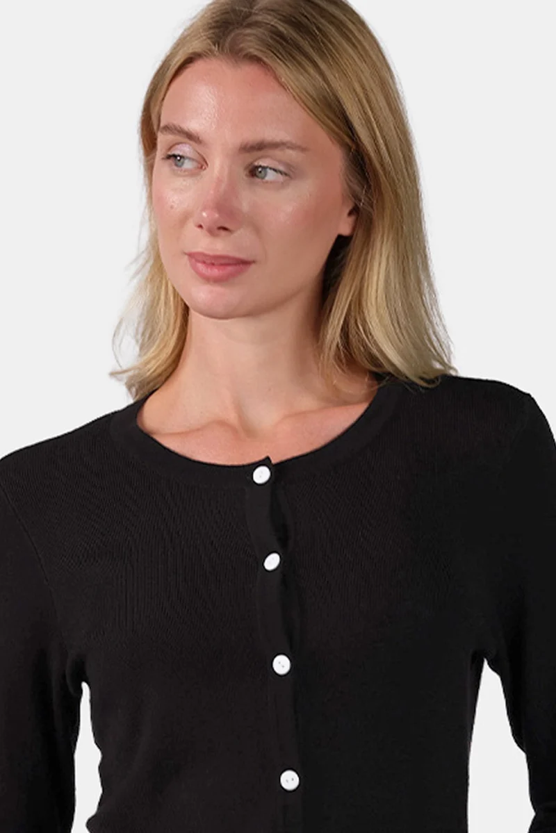 Ariey|Viscose Button Down Knit Cardigan