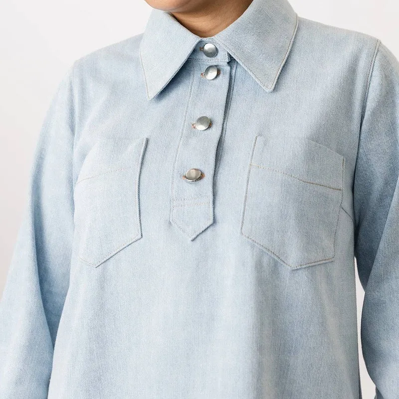 Patron de couture PDF | Robe en jean Loviisa | Named Clothing