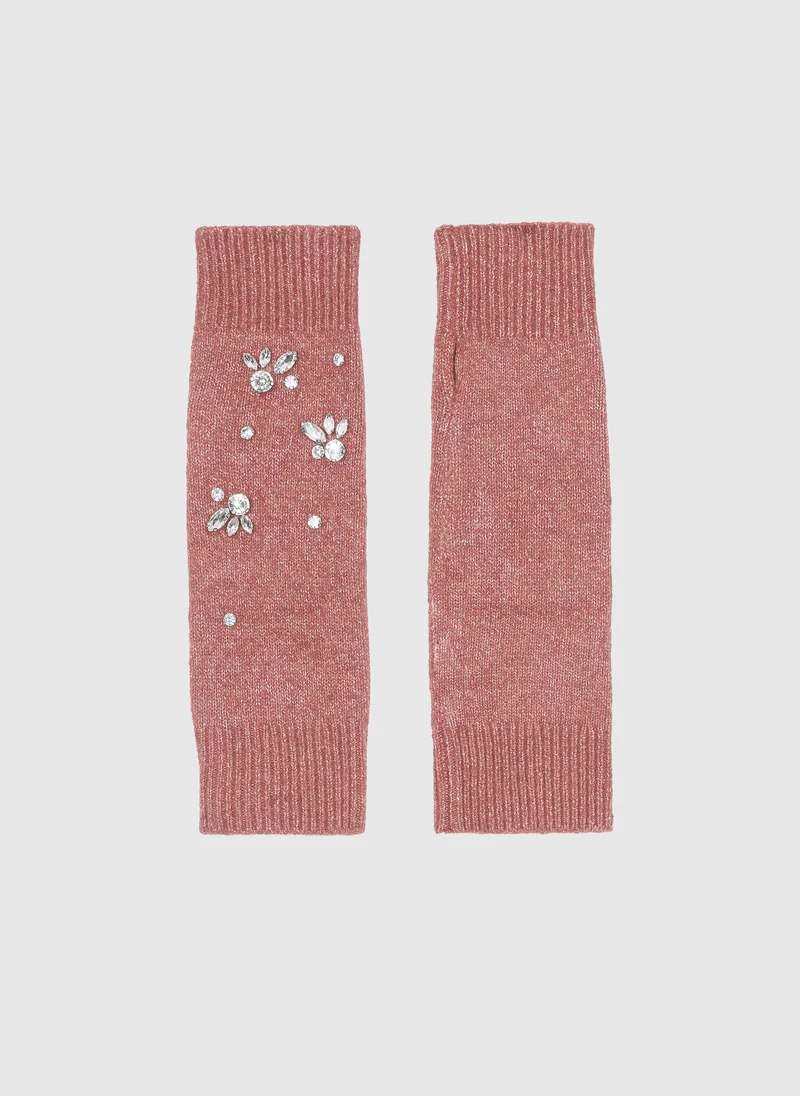 MITAINES FAZIE rose