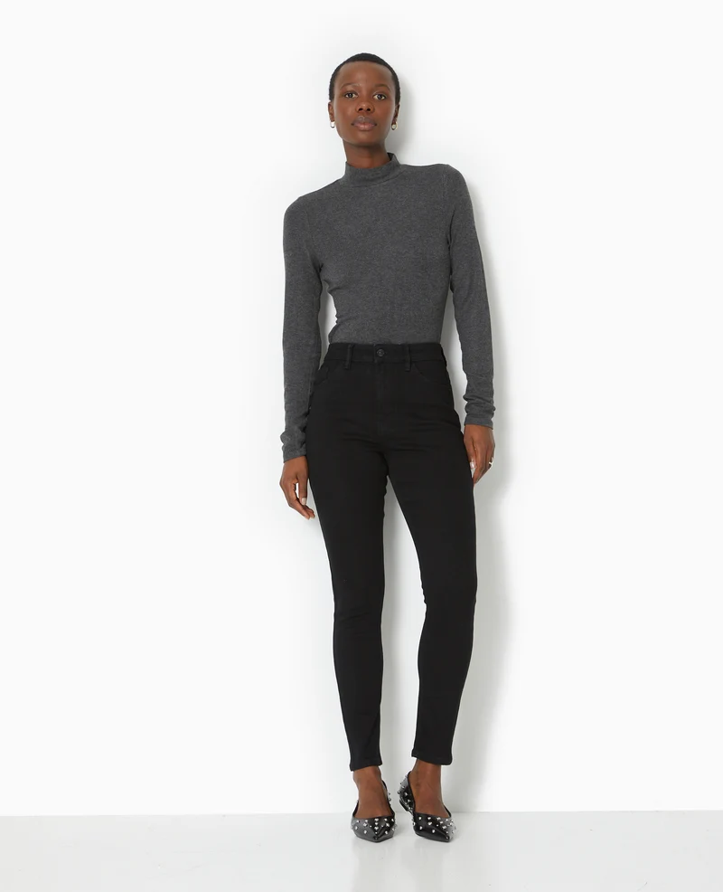 J20-1 / Jean skinny taille haute