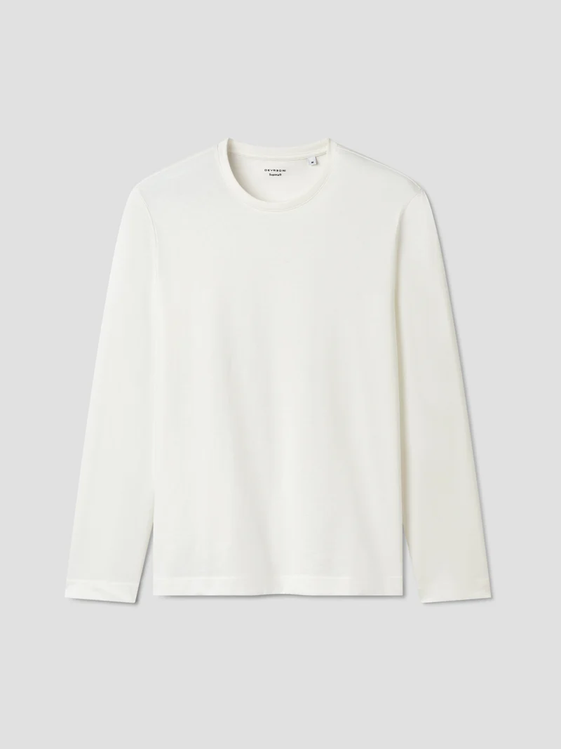 T-shirt manches longues col rond Supima®