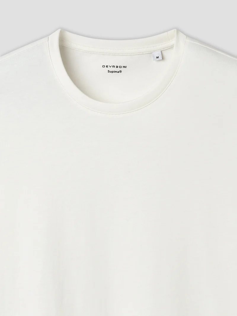 T-shirt manches longues col rond Supima®