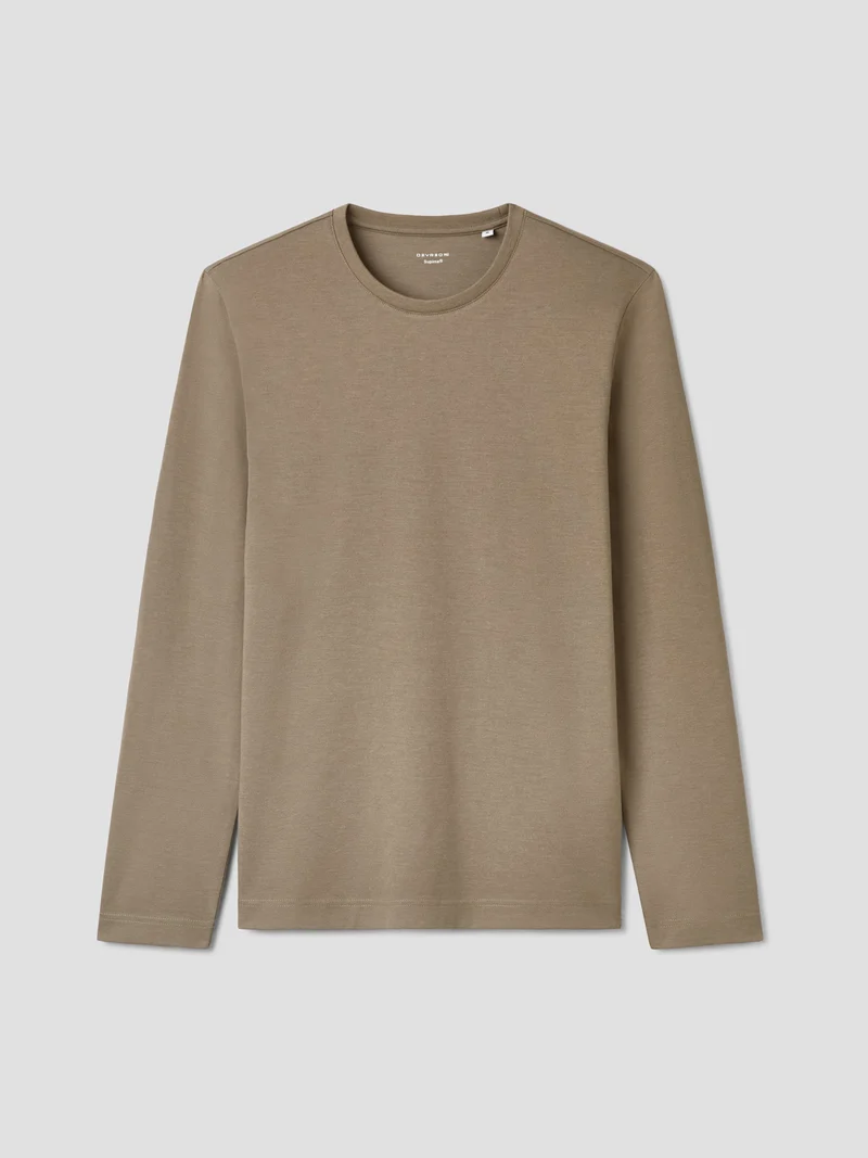 T-shirt manches longues col rond Supima®