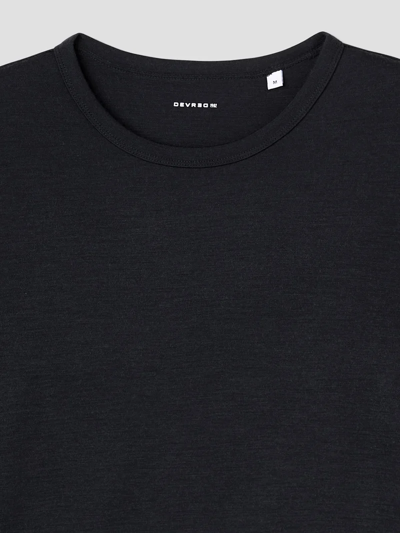 T-shirt manches longues en laine Mérinos