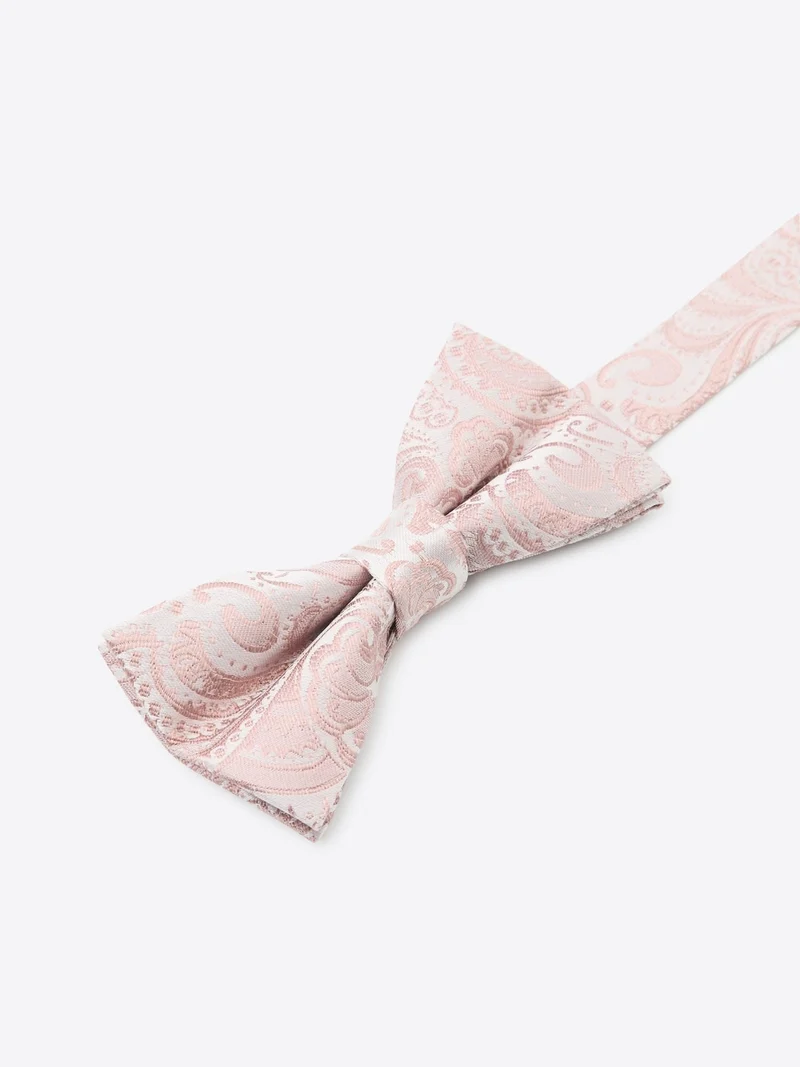 Nœud papillon motif cachemire en soie