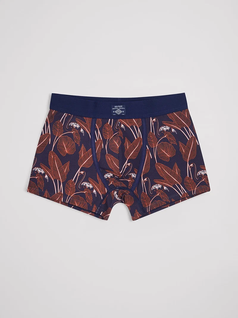 Boxer shorty fantaisie en coton