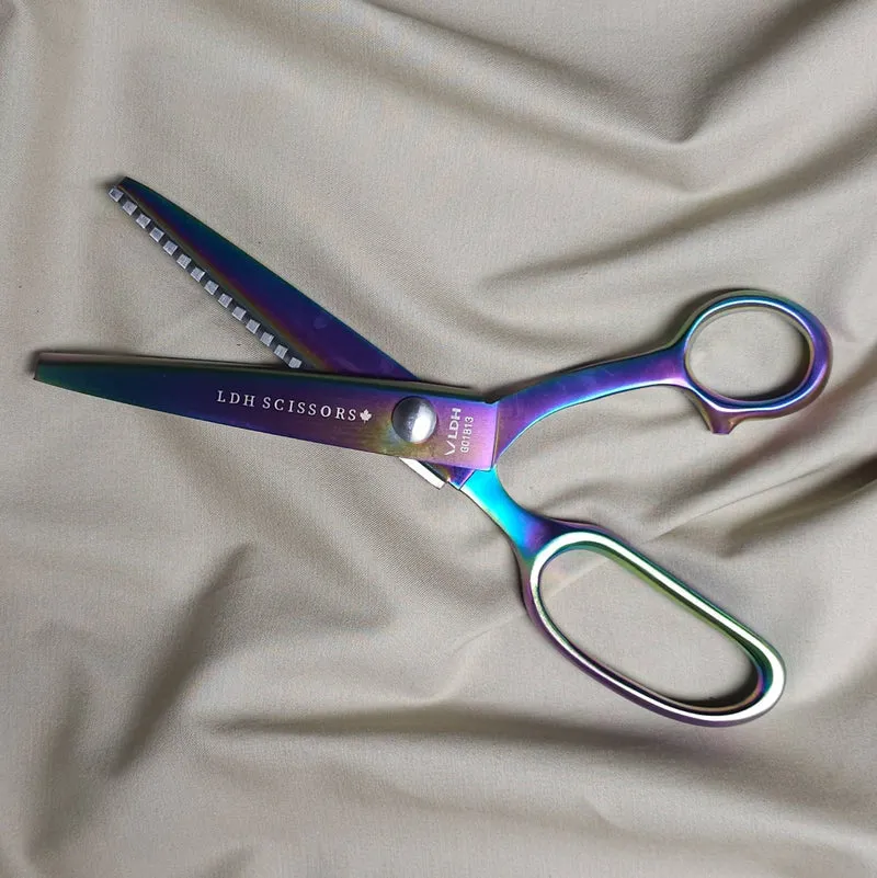 LDH | Ciseaux Cranteurs Légers | Prism - 9" (23 cm)