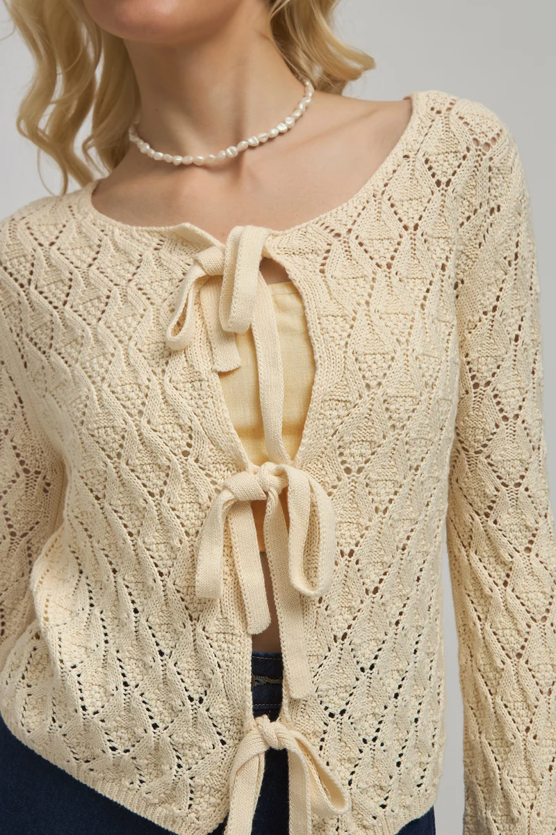 Frankie|100% Cotton Cropped Front Tie Up Top