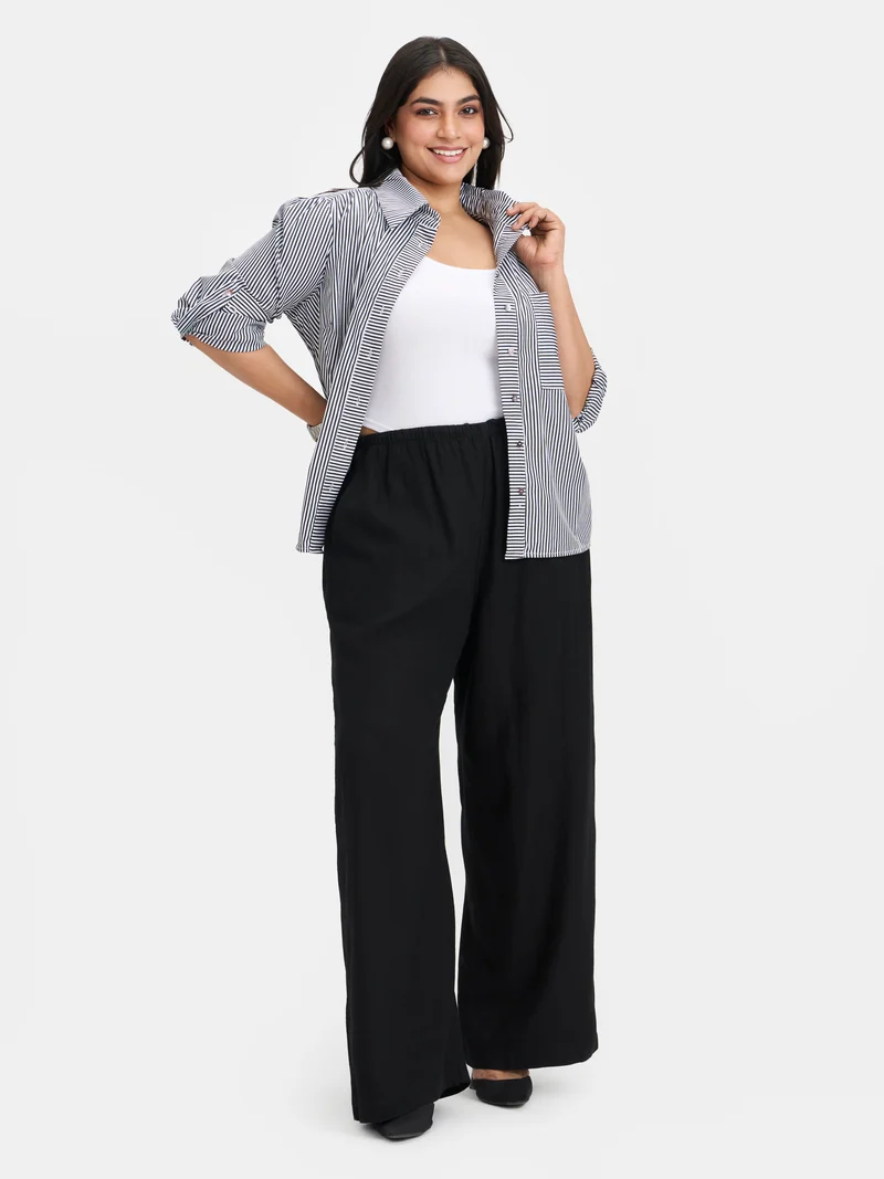 Maliah|100% Cotton Patch Pocket Shirt
