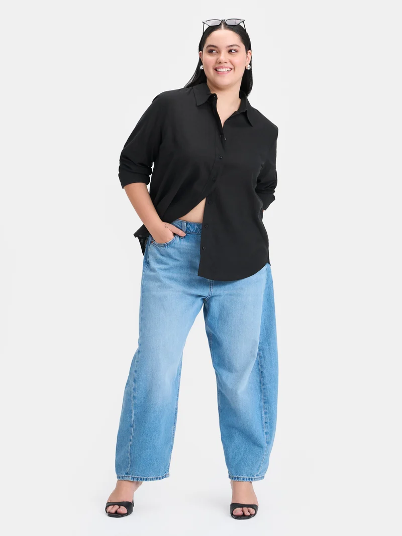 Esther|Lyocell Classic Work Shirt