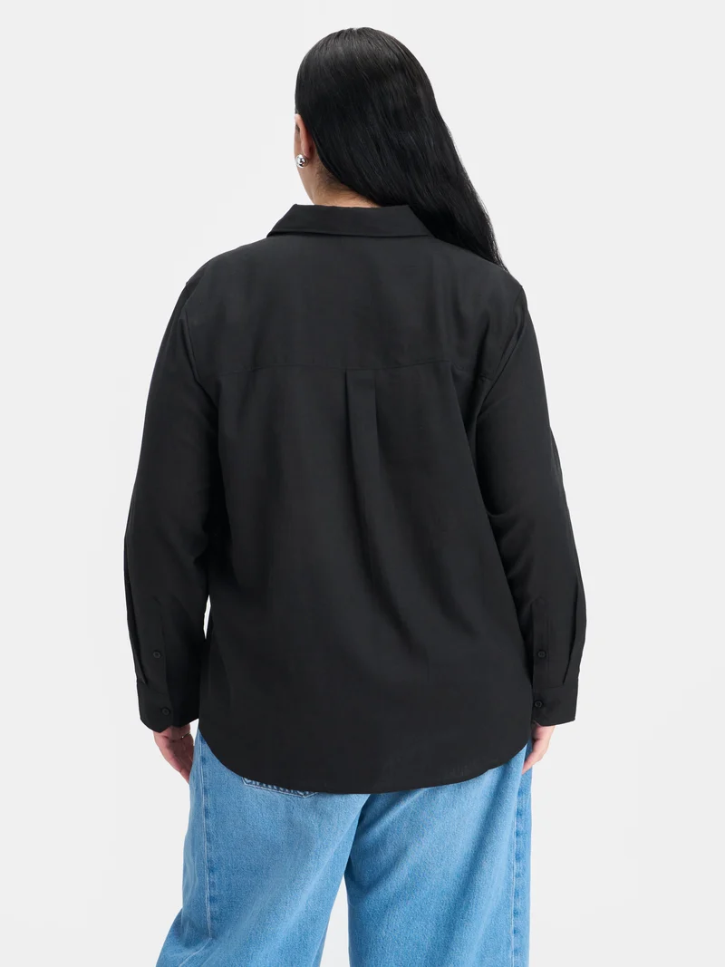 Esther|Lyocell Classic Work Shirt