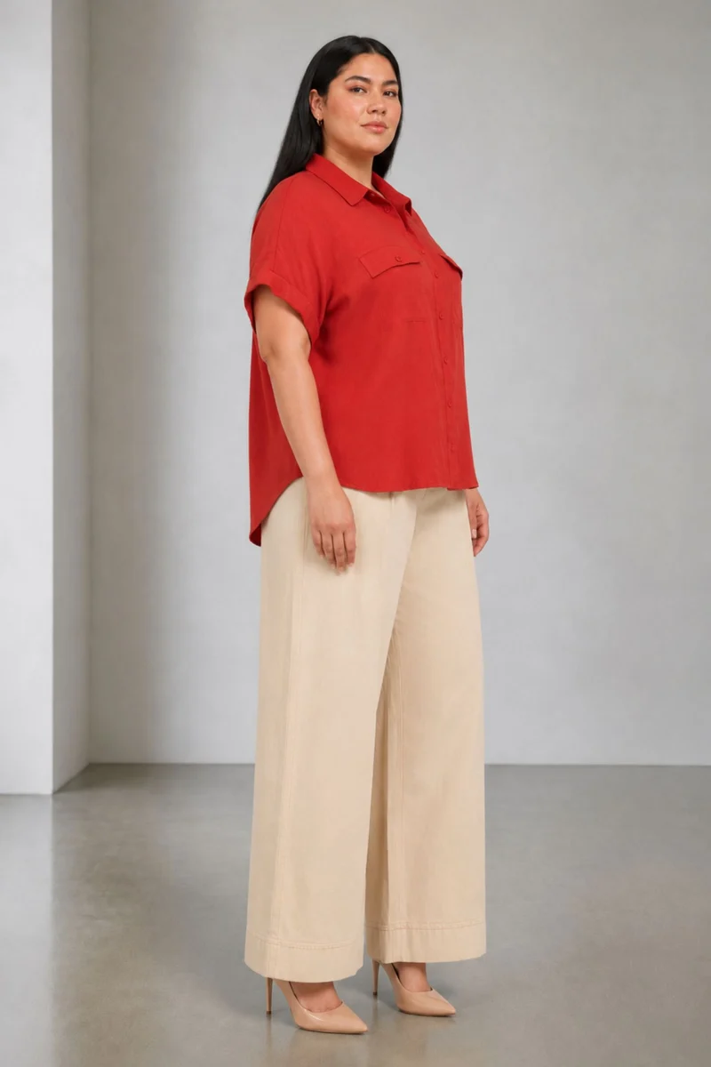 Selah|Linen Oversize Shirt