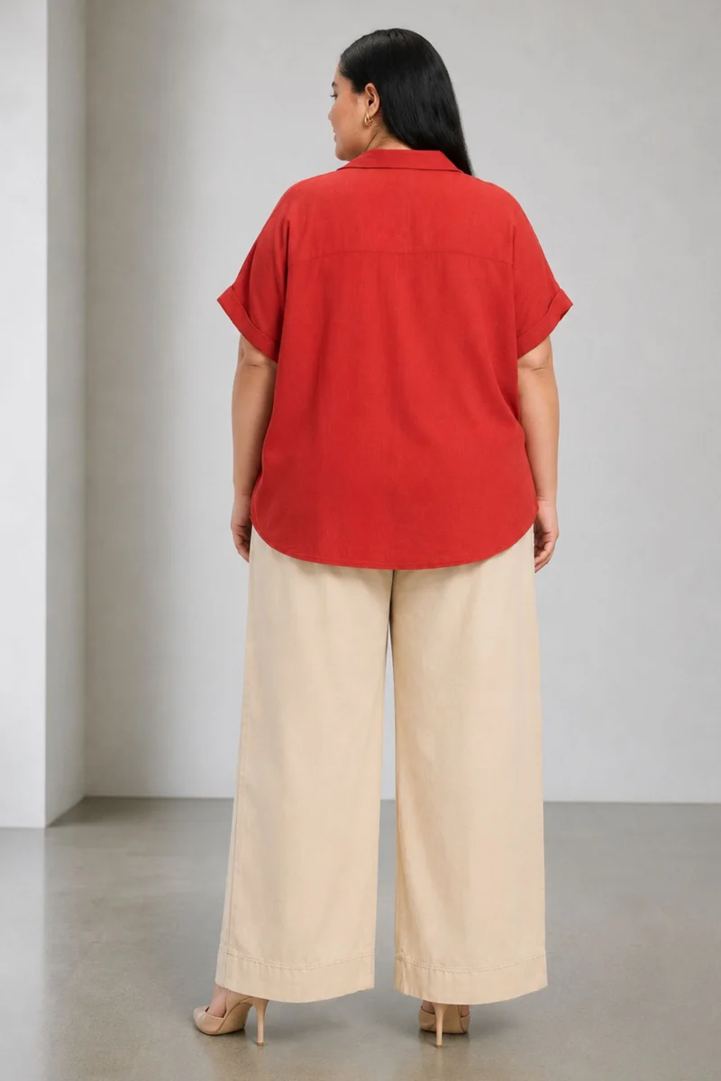 Selah|Linen Oversize Shirt