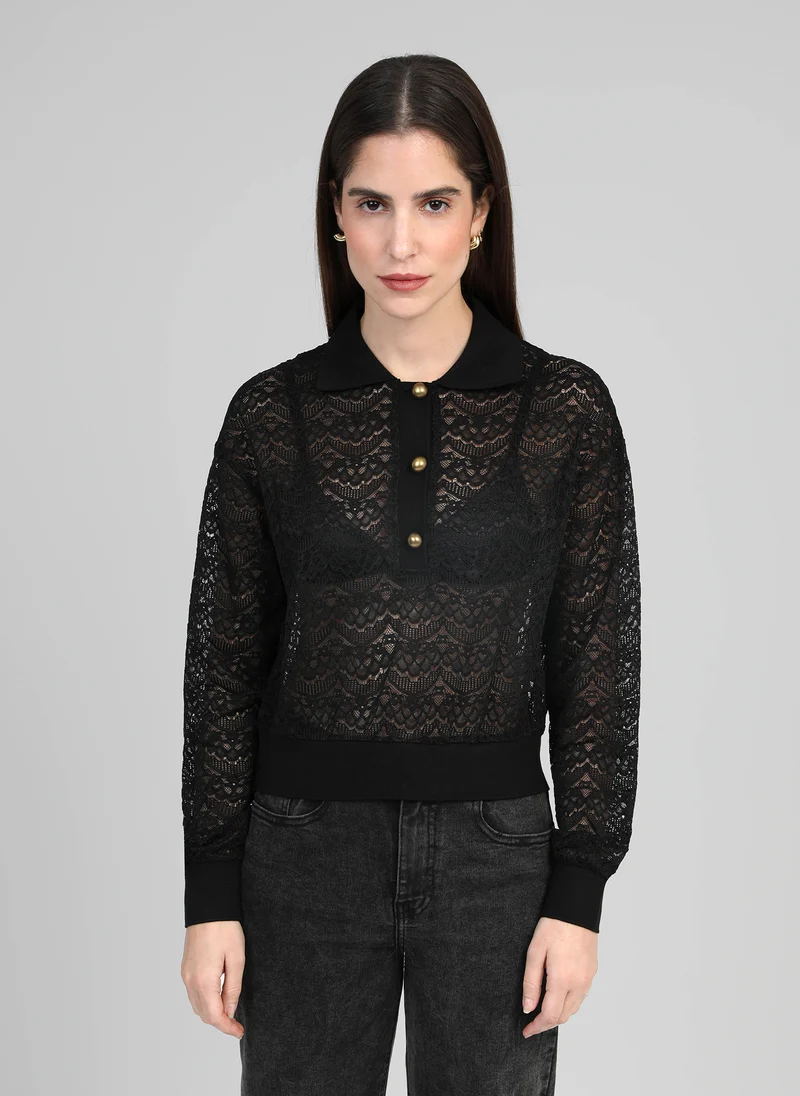 POLO ALOUNI noir