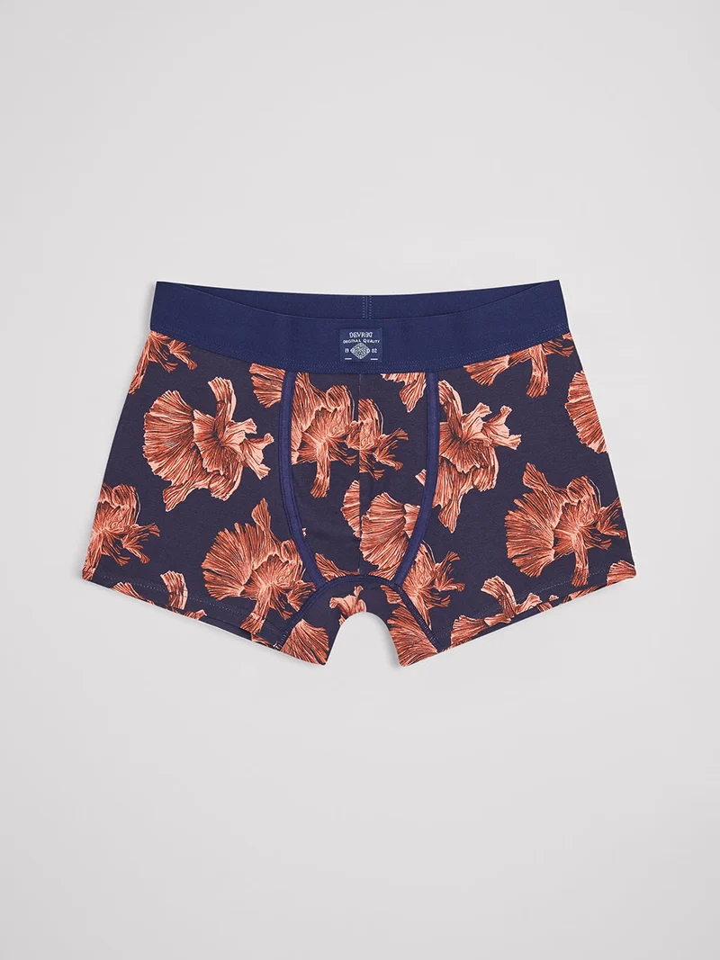 Boxer shorty fantaisie en coton