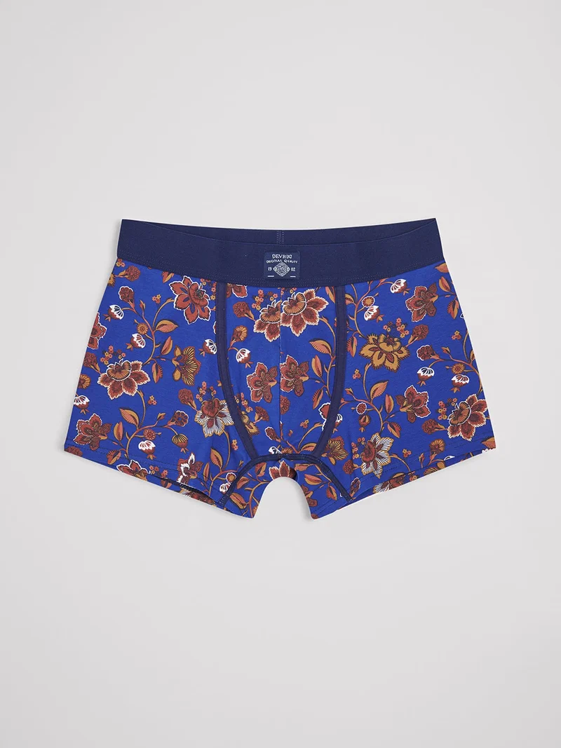 Boxer shorty fantaisie en coton