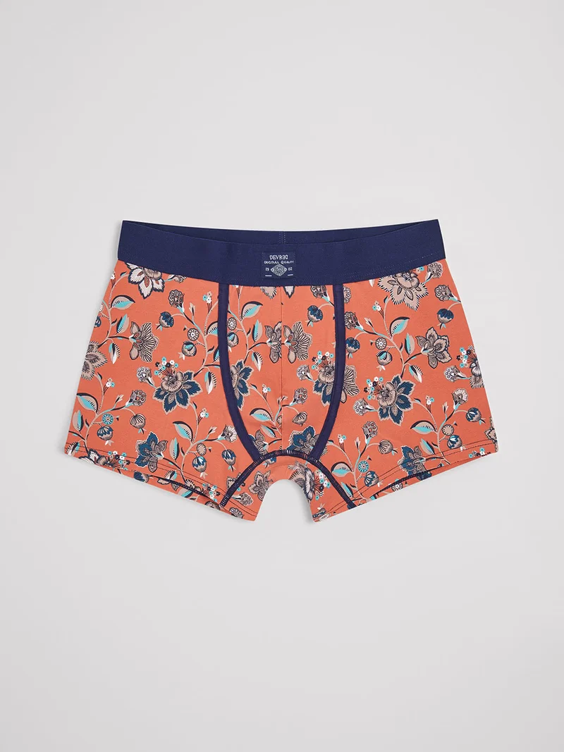 Boxer shorty fantaisie en coton