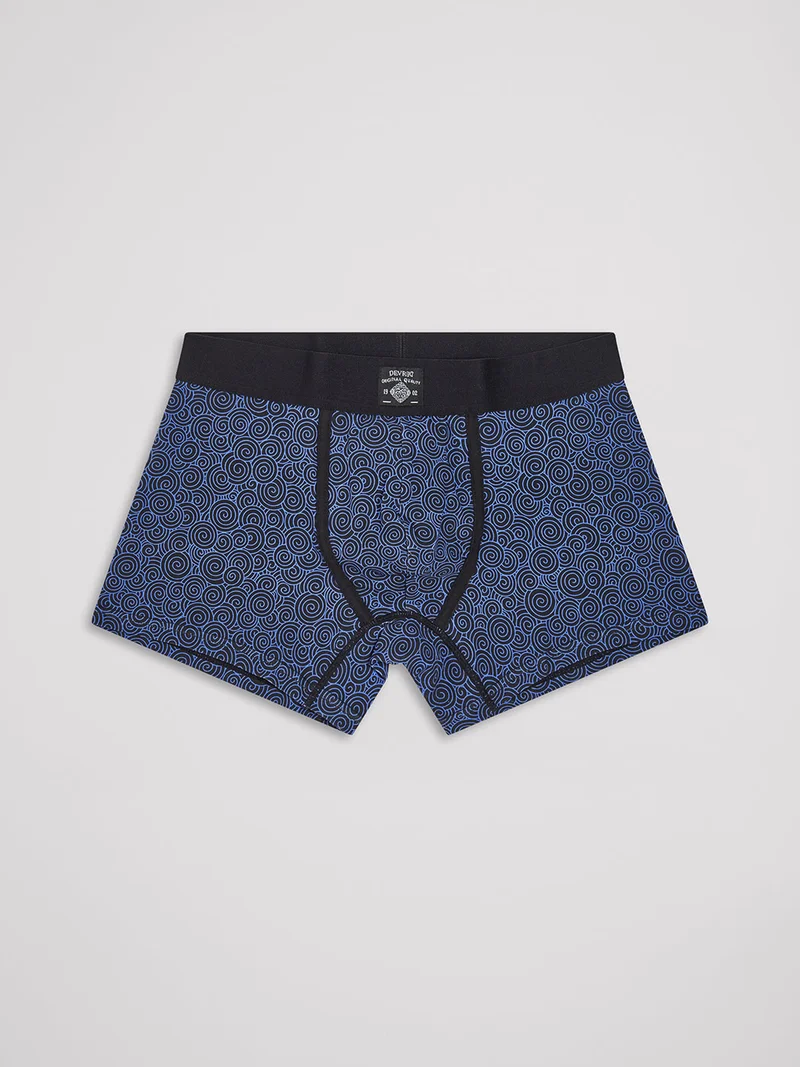 Boxer stretch en coton bio fantaisie