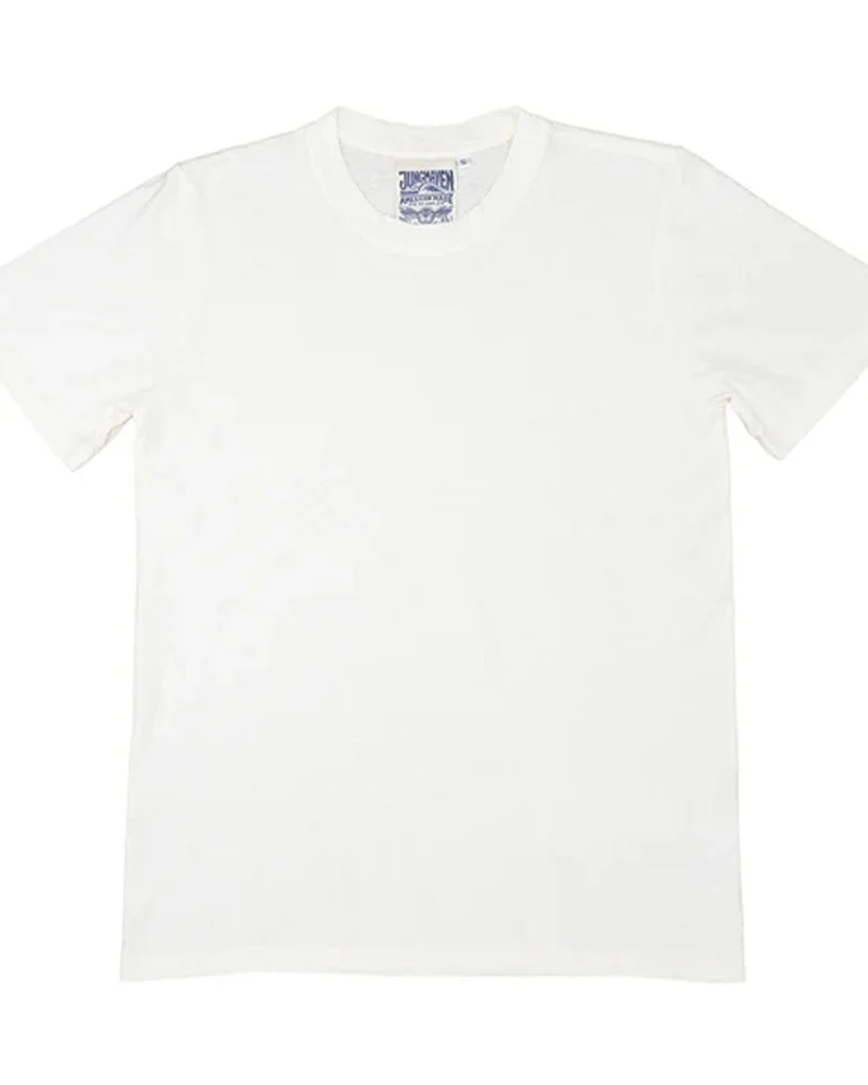 Jungmaven - T-shirt Jung - Blanc Washed