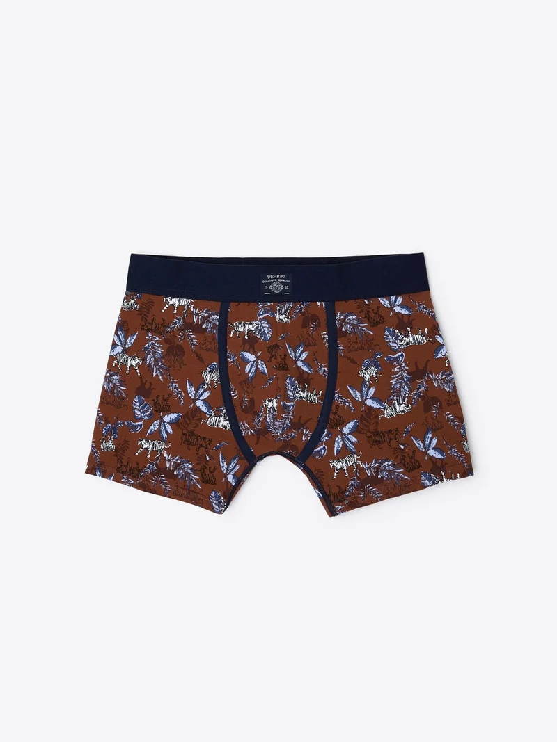 Boxer fantaisie en coton biologique