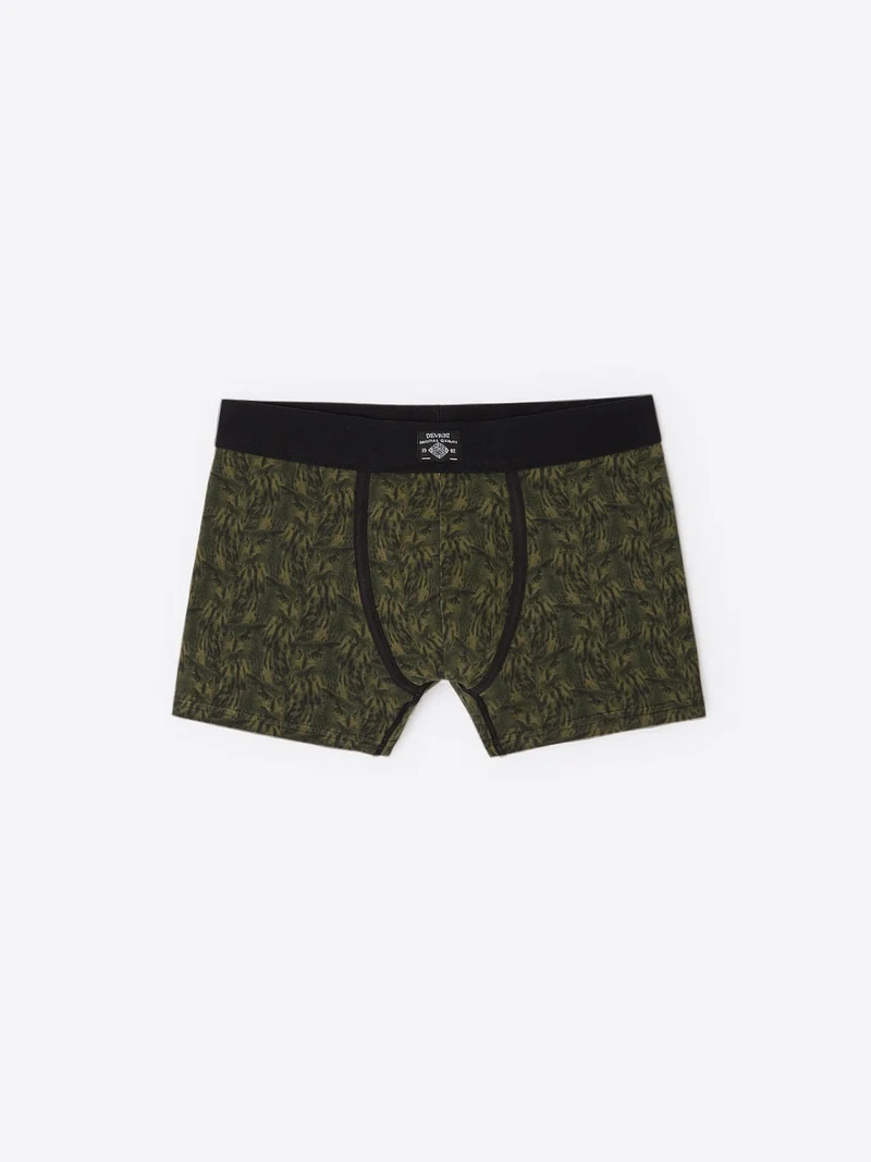 Boxer fantaisie en coton élasthanne