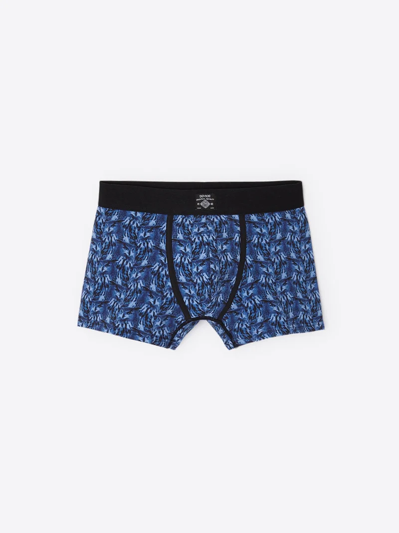 Boxer fantaisie en coton élasthanne