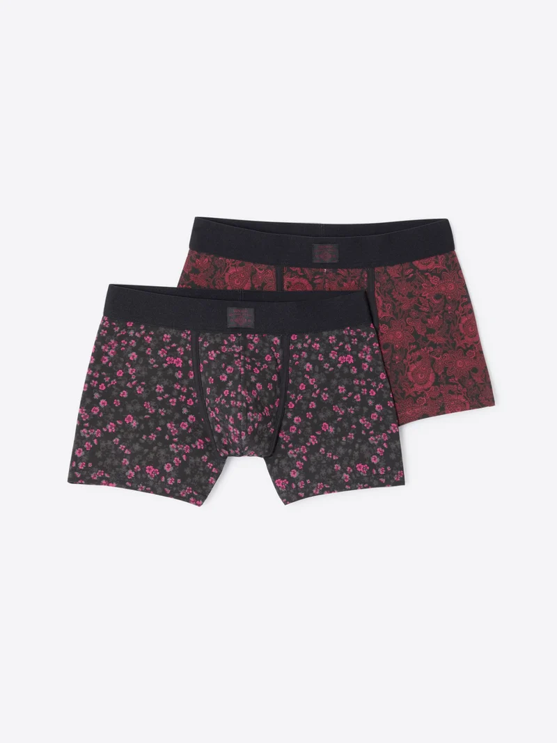 Coffret boxers en coton fantaisie
