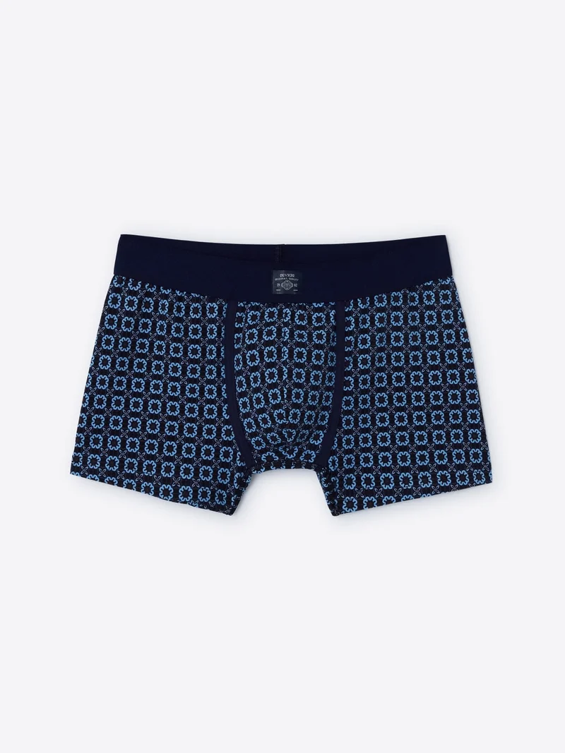 Boxer fantaisie en coton biologique