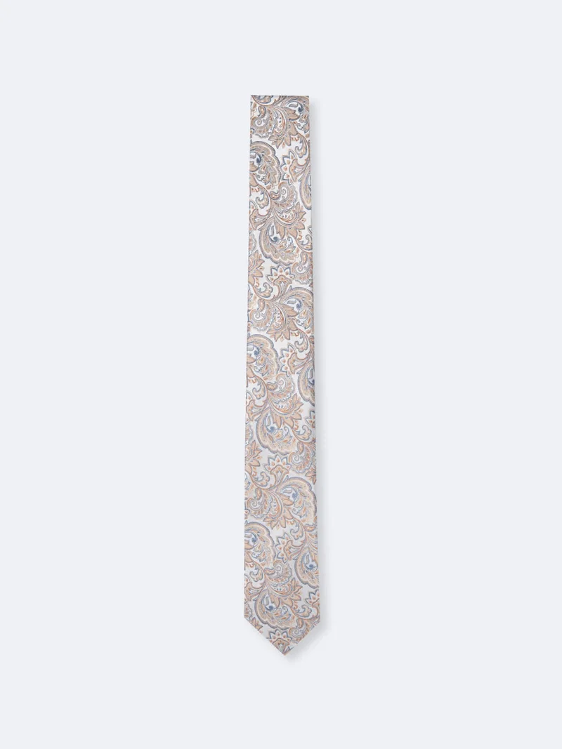 Cravate fantaisie en 100% soie