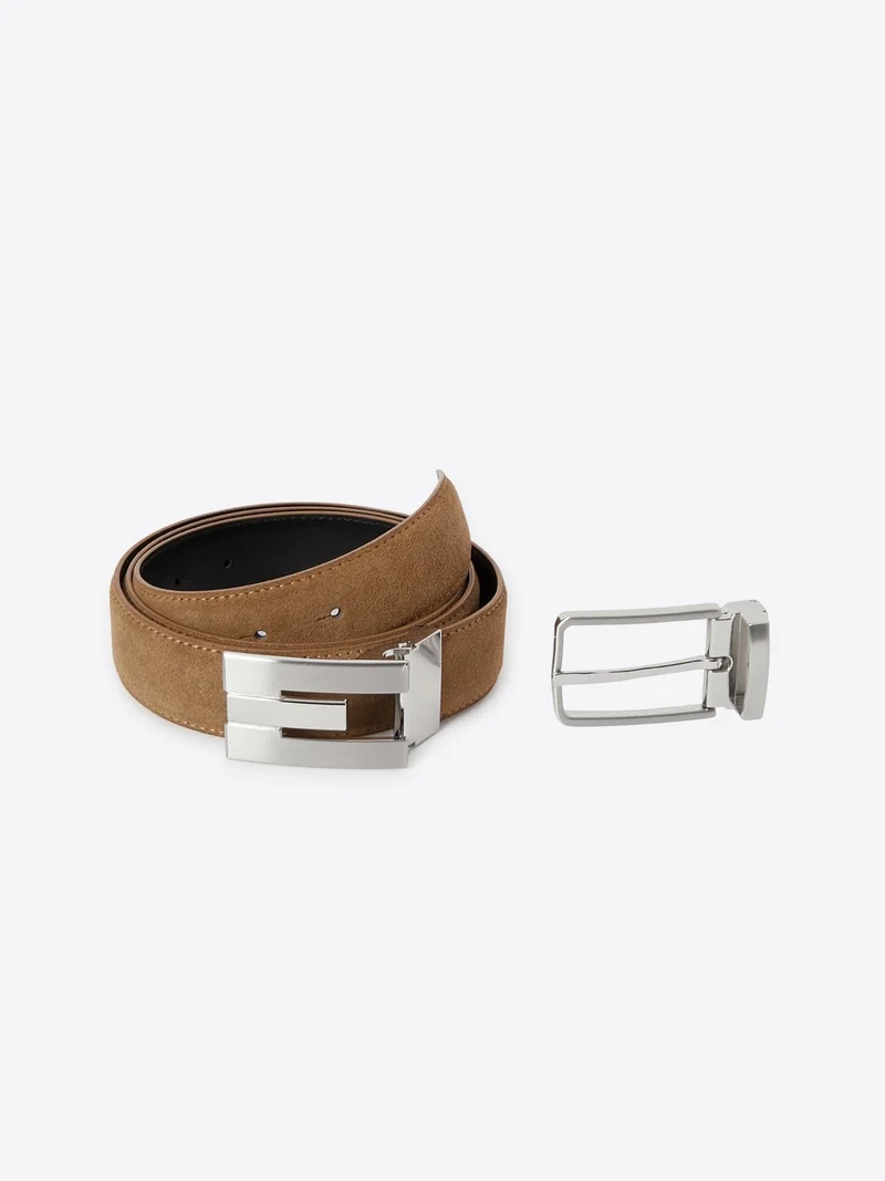 Coffret ceinture en croûtre de cuir
