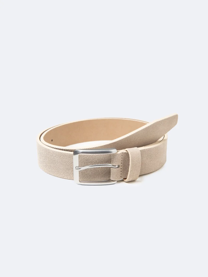 Ceinture en cuir embossé