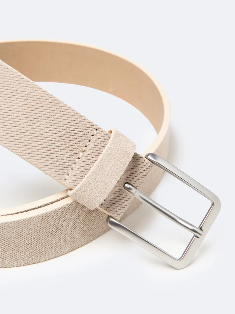 Ceinture en cuir embossé