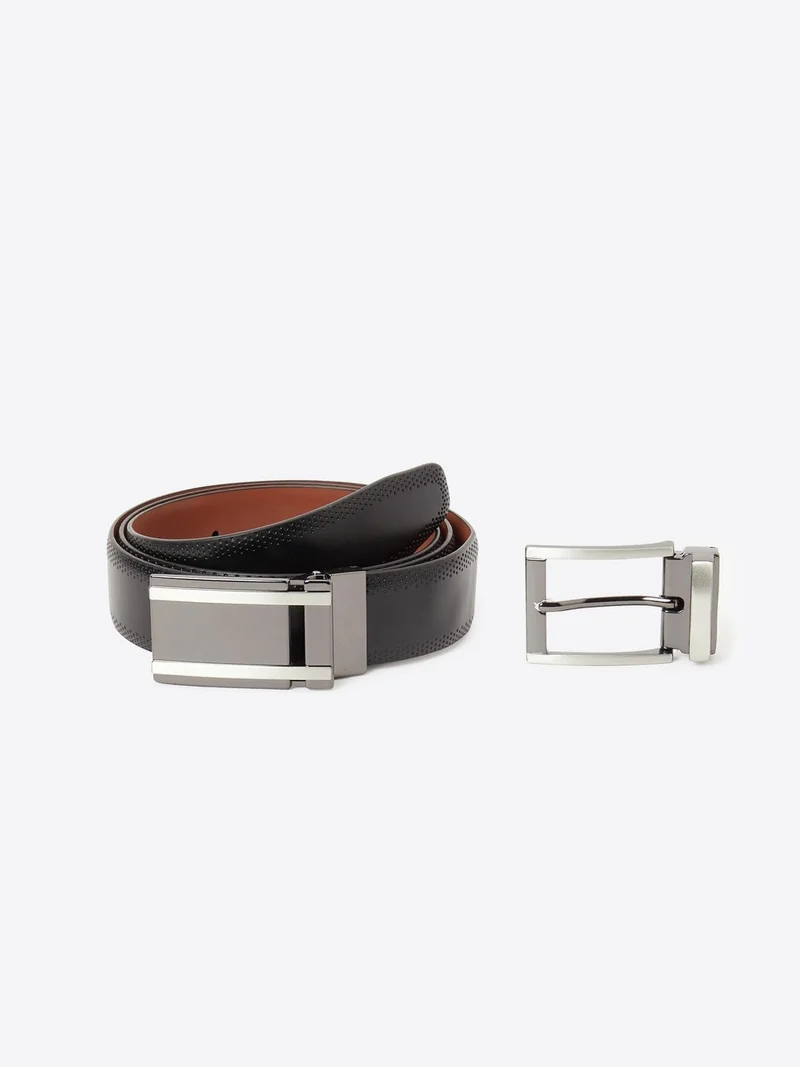 Coffret ceinture en croûtre de cuir