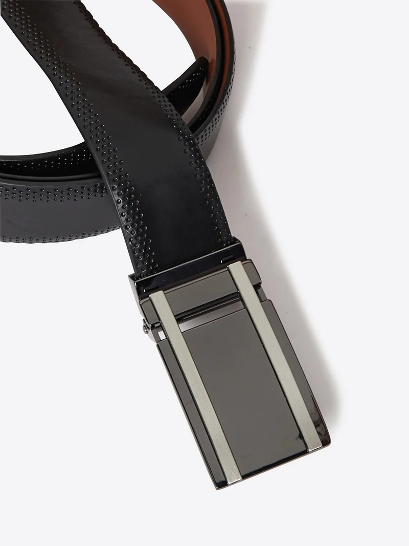 Coffret ceinture en croûtre de cuir