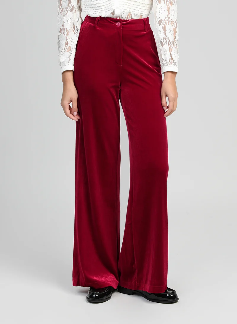 PANTALON PONTALENE rouge