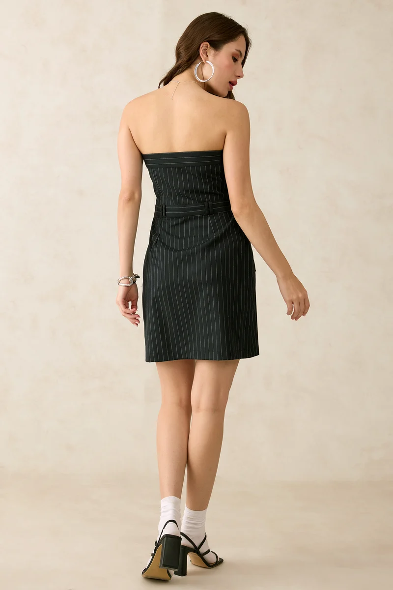 Nylah|Viscose Stretch Offshoulder Mini Dress