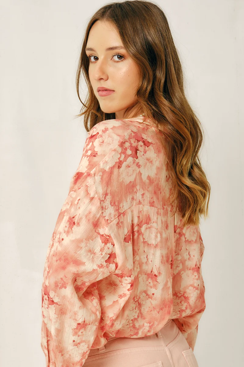 Flavia|Viscose Printed Full Sleeve Shirt
