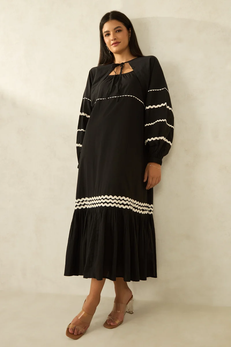 Alaia Shrug|100% Cotton Shrug With Puff Sleeves