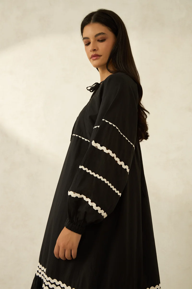 Alaia Shrug|100% Cotton Shrug With Puff Sleeves