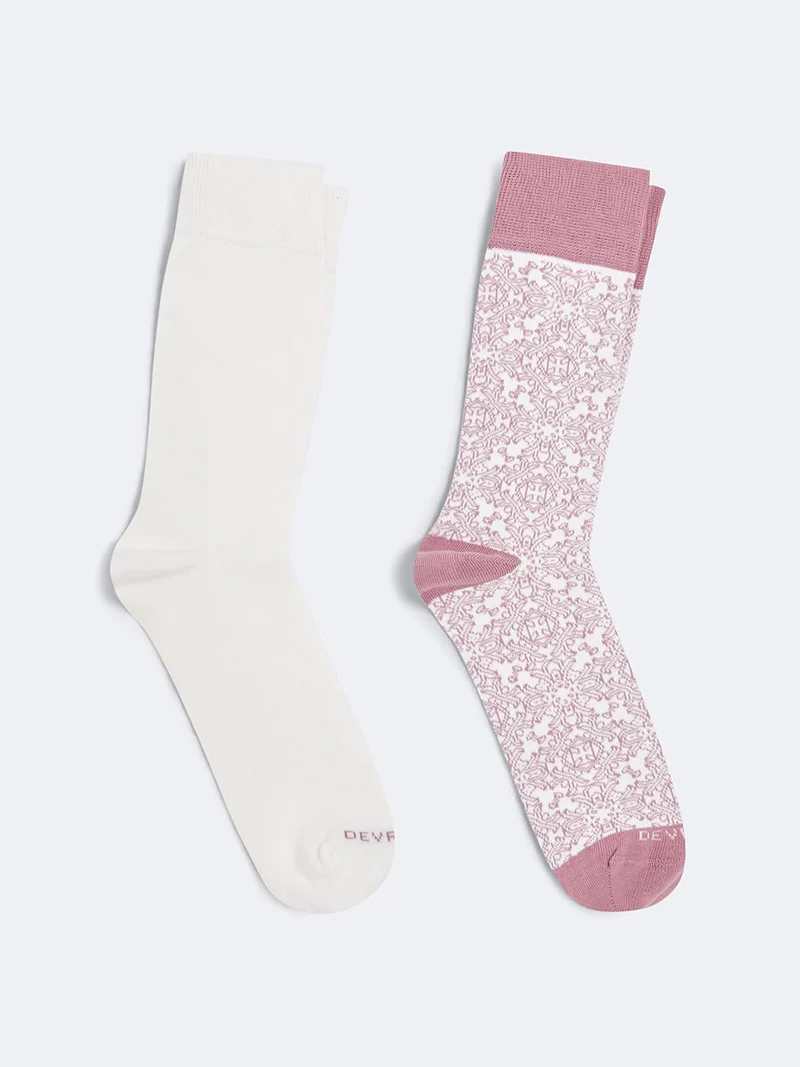 Chaussettes fantaisie en coton bio