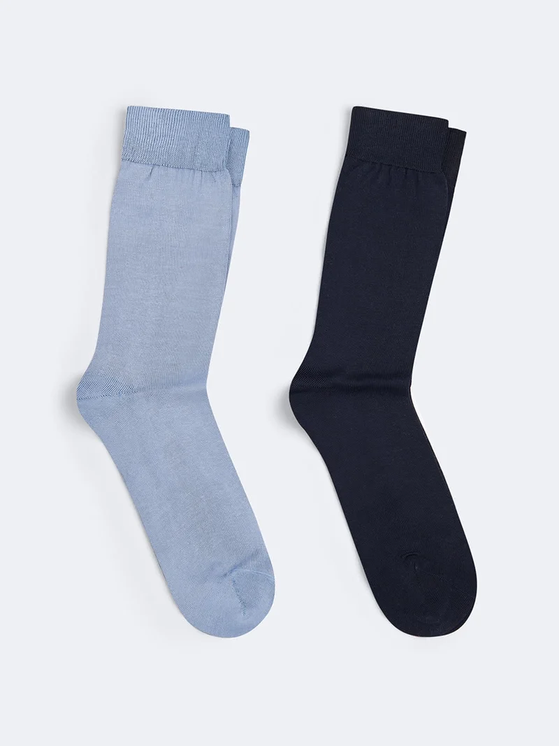 Chaussettes fil d'ecosse en coton