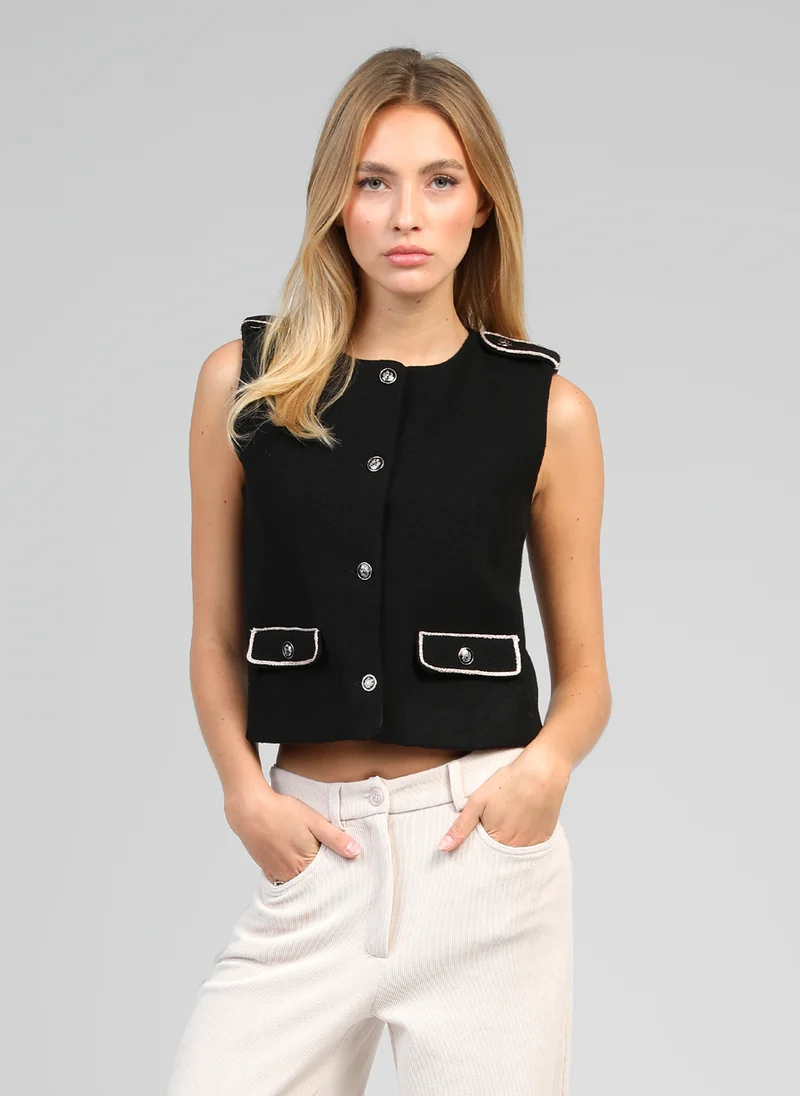 VESTE SOLEDA noir