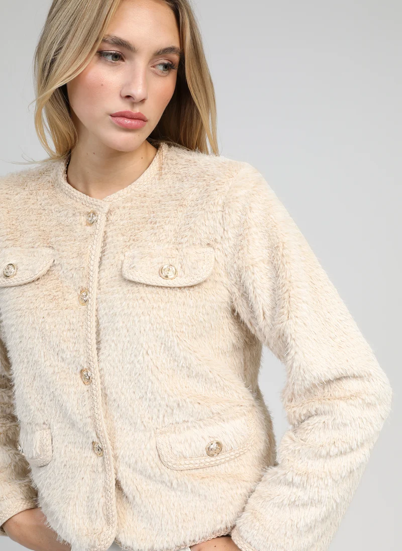 VESTE CATHIE ecru