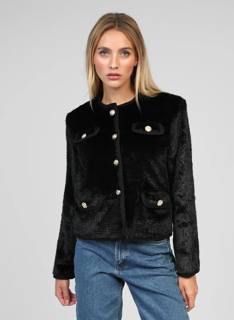 VESTE CATHIE noir