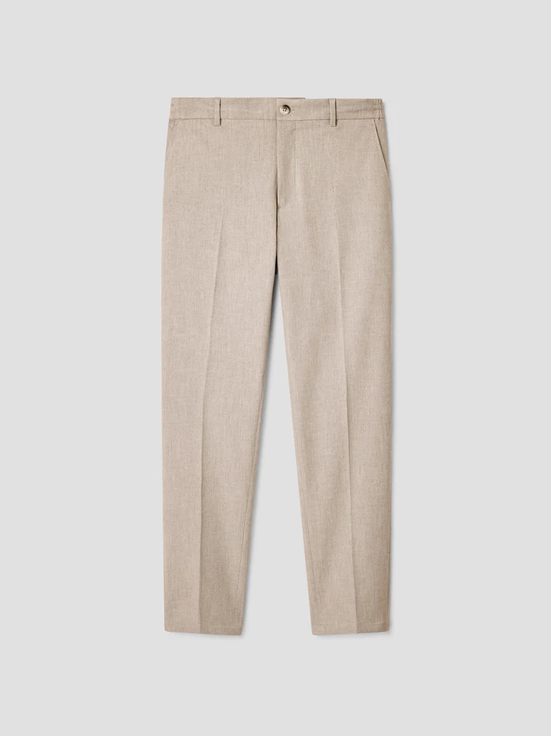 Chino taille semi-élastiquée